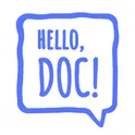 Hello, Doc! всё для здоровья логотип