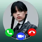 Wednesday Addams Video Call логотип