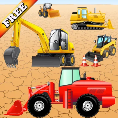 Digger Puzzles for Toddlers