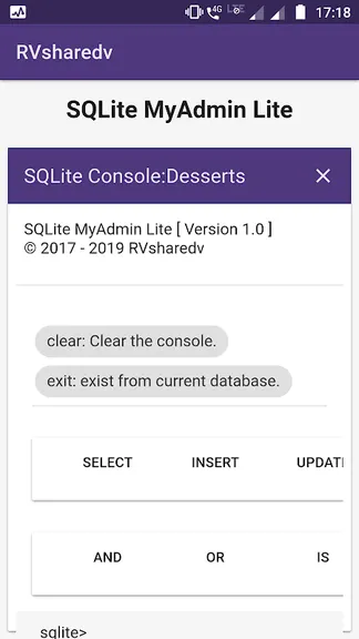 SQLite MyAdmin Lite — скачать для Android 0,0★ бесплатно 📱 в RuStore