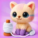 Yarn Fever: Unravel Puzzle логотип