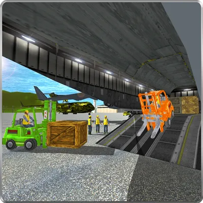 Extreme Airport Forklift Sim