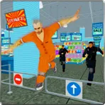 Supermarket Prisoner Escape 3D логотип