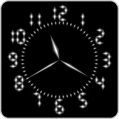 Shiny Clock Live Wallpaper