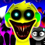 Scary Sprunki Incredibox логотип