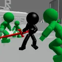 Stickman Killing Zombie