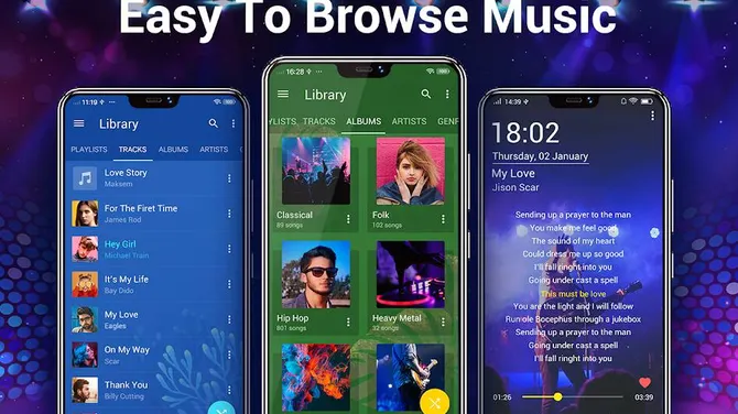 Скриншот Music Player- Music,Mp3 Player 5