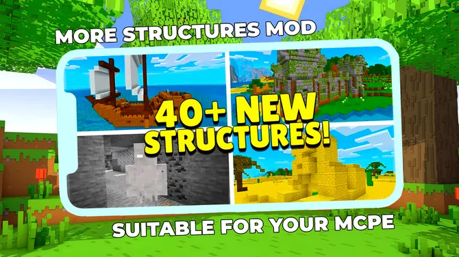 Игра More Structures Mod Minecraft — Утилиты 5,0★ — скачать для Android ...