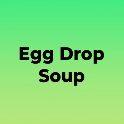 Egg Drop Soup