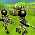Stickman Tank Battle Simulator логотип