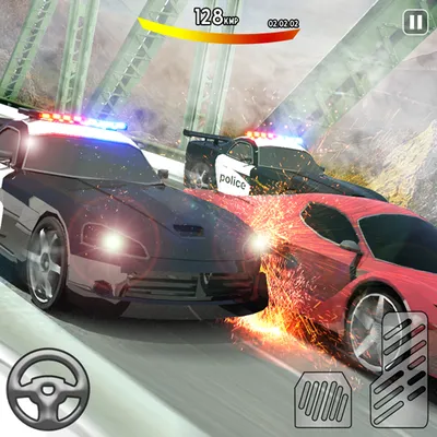 Extreme Police Chase 2-Impossible Stunt Car Racing