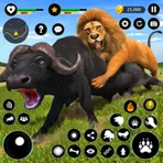 Lion Games Animal Simulator 3D логотип