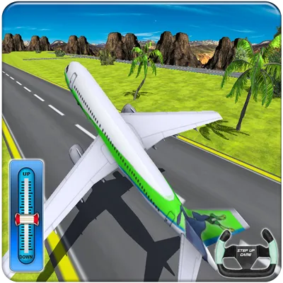 Airplane 3D Fly Sim – City Flight Adventure Games