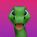 Змейка 3D логотип