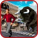 Angry Bull Attack: Bull Fight Shooting логотип