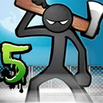 Anger of stick 5: zombie логотип