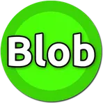 Blob io - Съешь всех логотип