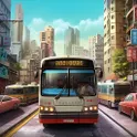 bus simulator modern city - bus coach simulator логотип