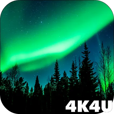 4K Northern Light Aurora Video Live Wallpaper