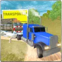 Truck Driving Cargo Transport логотип