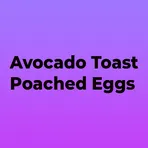 Avocado Toast with Poached Eggs логотип