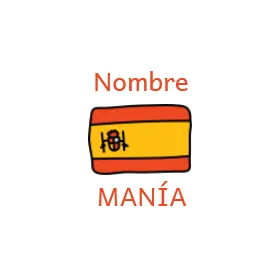 Nombre MANÍA. Учим испанский