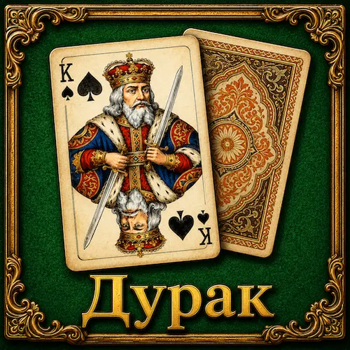 Дурак подкидной переводной — игра без интернета — иконка