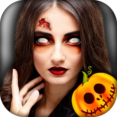 Halloween Photo Editor - Scary Makeup