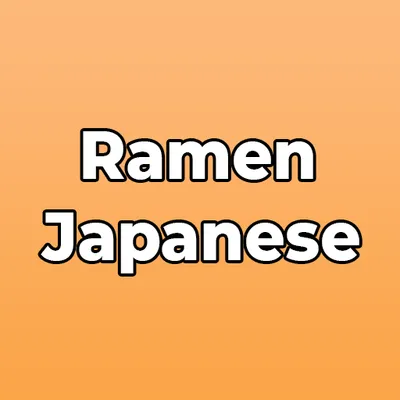 Ramen Japanese