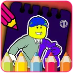 Roblox Coloring Pages логотип