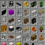 Furniture mod Minecraft addon