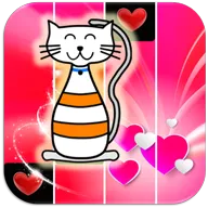 Kitty Heart Piano Tiles