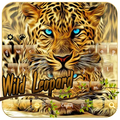 Wild Leopard Keypad