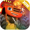 Blaze Monster Machines Racing Hill Climb 2018 логотип