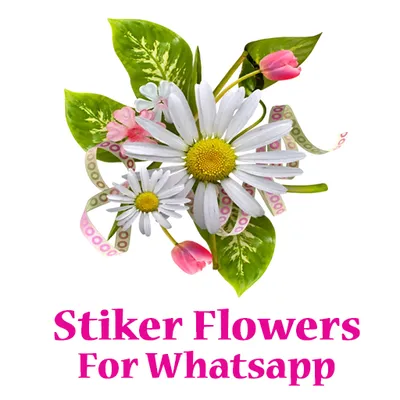 Stiker Flowers For Whatsapp