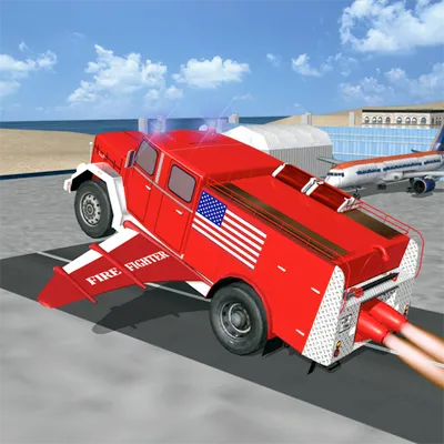 Flying Firefighter Truck 2016