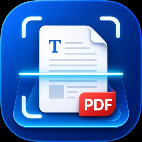 Сканер документов + Просмотр PDF — иконка