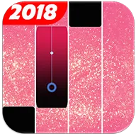 Piano Tiles - Pink Glitter 