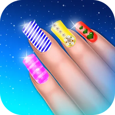 Girls Nail Art - Fashion Salon