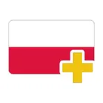 Польский плюс логотип