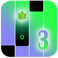 Green Leaf Piano Tiles 3