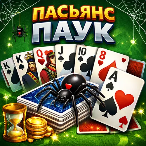 Пасьянс Паук — 1, 2 и 4 масти — иконка