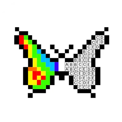 Pixel Art: Color By Alphabet