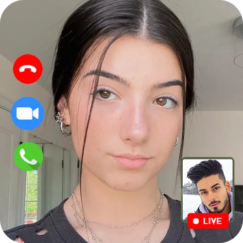 Dixie D'Amelio Video Call and Live Chat Prank — иконка