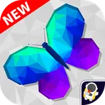 No.PolyArt Coloring Book - LoPoly Tangram Puzzle логотип