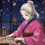 Mahjong Anime | Маджонг Аниме логотип