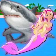 Barbie Ocean Shark Attack