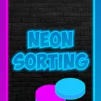 Neon Sorting - Неоновая головоломка логотип