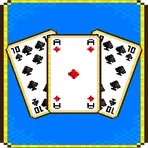 Hi Lo Card Game Больше Меньше Карточная игра логотип