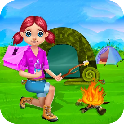 Camping Vacation Kids Games